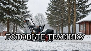 Сезон начинается! Пора Подготавливать Снегоуборочную Машину #снегоуборочнаяМашина