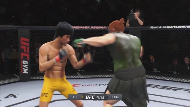 PS5 | Bruce Lee vs. Ioana Chira (EA Sports UFC 4) 🥊 смотреть онлайн