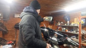 Музыка на Honda Shadow VT1100 часть №1