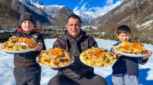 РЕЦЕПТ ТРАДИЦИОННОГО АЗЕРБАЙДЖАНСКОГО ПЛОВА! НАСТОЯЩАЯ ДЕРЕВЕНСКАЯ КУХНЯ!