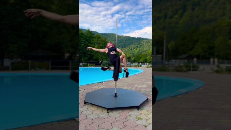 Танцы #sports #pole #motivation #спорт #acrobatics
