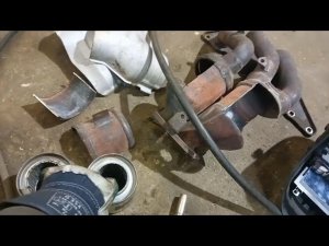 установка пламя гасителей в коллектор mitsubishi outlander 2.4 4g69 grandis и др