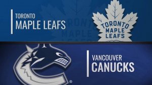 09.02.2025 | Ванкувер Кэнакс — Торонто Мейпл Лифс | Vancouver Canucks — Toronto Maple Leafs