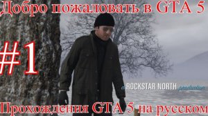 Добро пожаловать в GTA 5 прохождения на русском [Часть 1]