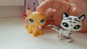 Петшопы - кошки стоячка и полустоячка! LPS