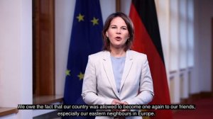 Message from German Foreign Minister Annalena Baerbock