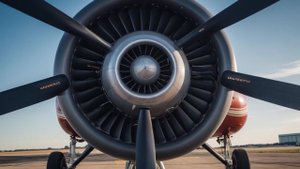 В какую сторону вращается пропеллер у самолёта