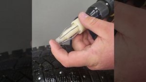 Установка ремонтных шипов Мастершип