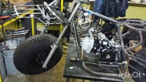 Постройка самодельного мотоцикла для поездок по лесу,продолжение спецзаказ