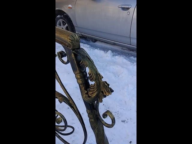 Кованые перила на лестницу. смотреть онлайн