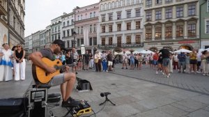 Испанская Гитара На улице. ОГОНЬ!!!