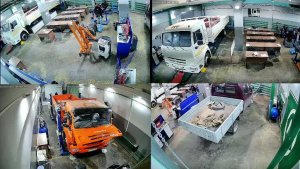 Мастерская обслуживание грузовой техники