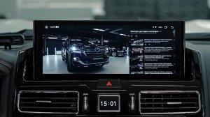 Замена штатного монитора Toyota Land Cruiser 200 на Android экран 12,5 д (Андроид в Ленд Крузер)