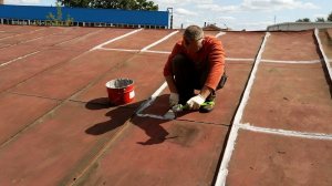 Герметизация фальцев кровли