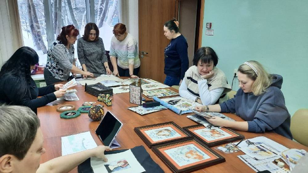 Встреча вышивальщиц в Мурманске. Февраль 2025
