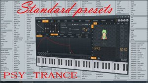 Sytrus Psy Trance на стандартных пресетах FL Studio