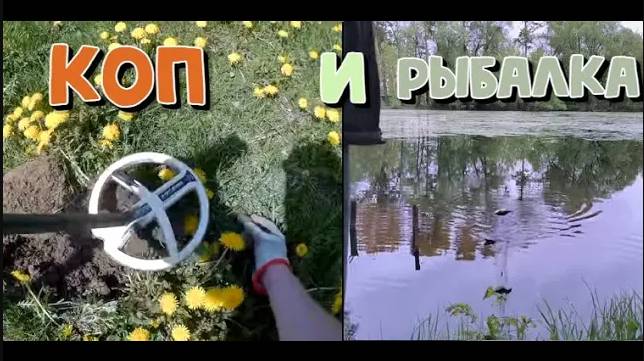 Поиск с металлоискателем и Рыбалка на кормушку