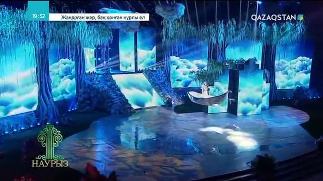 «Жаңарған жер, бақ қонған нұрлы ел» мюзиклі смотреть онлайн