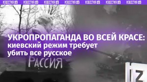 Расстреляли бюст Пушкина на микро-танке: украинская пропаганда безумствует