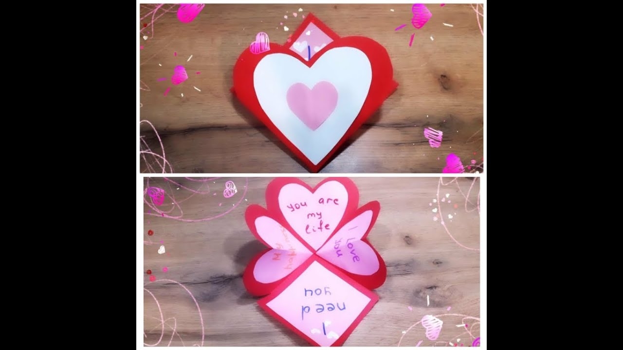 Как сделать валентинку из бумаги смотреть онлайн