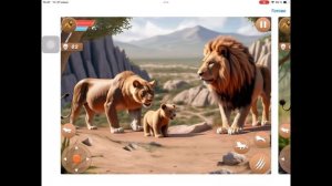 Игра Львов . Лев симулятор сафари животное.