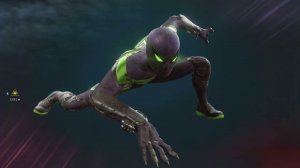 Человек-Паук в зеленом костюме