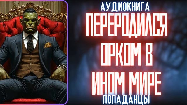 АУДИОКНИГА  ПОПАДАНЕЦ: ПЕРЕРОДИЛСЯ ОРКОМ В ИНОМ МИРЕ