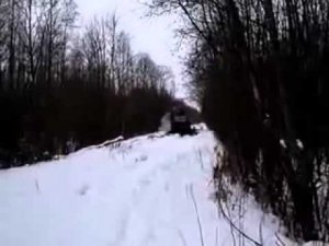 практически на боку Ural 4320 по грязи #КАМАЗ