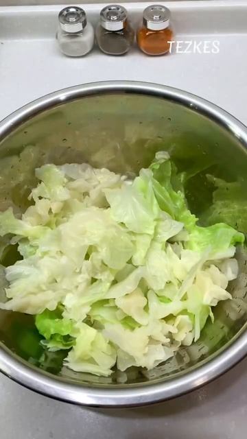 Салат из капусты! 🥬🥰 #салат #фудблог #тезкес #рецепты #блюданакаждыйдень