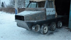Самодельный гусеничный вездеход часть 6