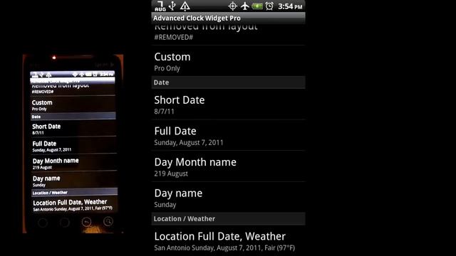 Android Apps - 14 - Advanced Clock Widget