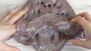4 in 1 Video COLLECTION | BLUE PINK GLITTER MINT Slime Satisfying Slime Videos