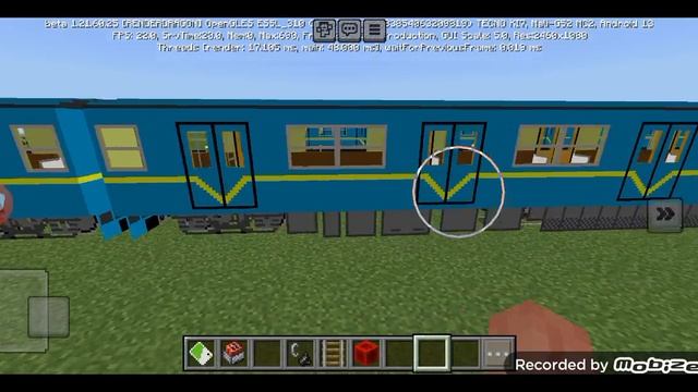 Обзор На Моды Метро Текстуры На Вагонетку В Майнкрафт PE | Метро Minecraft PE! смотреть онлайн
