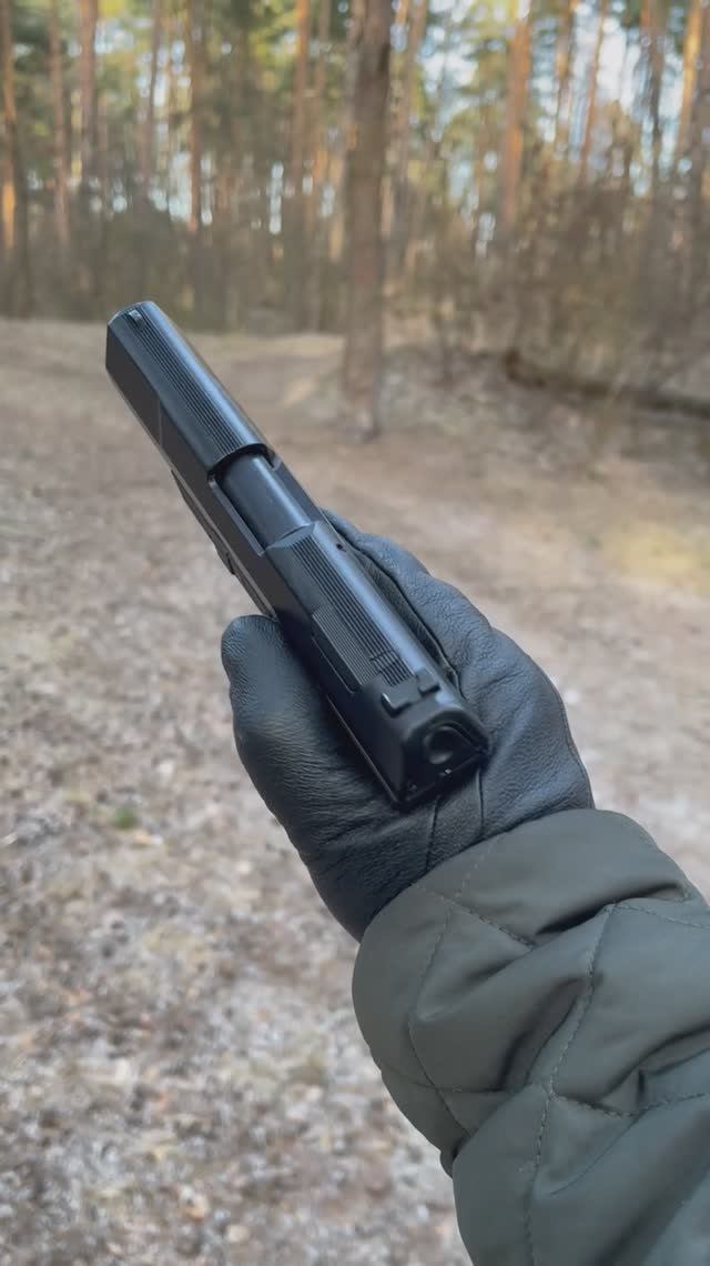 Стрельба из охолощенного пистолета BAREDDA Z 88-O (Walther P99) смотреть онлайн