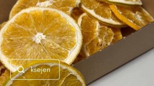 Сушеный апельсин кольца