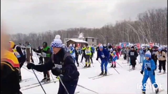 Арсеньев. Традиционная гонка «Лыжня России — 2025» смотреть онлайн