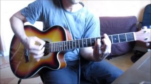 Eye Of The Tiger (Survivor) cover acoustic guitar