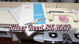 Для Елены.Silver Reed SK 155P. Вязальная машина 3 класса.