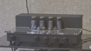 Усилитель ,колонки и проигрыватель.