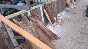 навес для бычков.