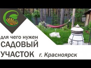 Для чего нужен садовый участок. Беседа с садоводом г. Красноярска Алымовым Александром Васильевичем.