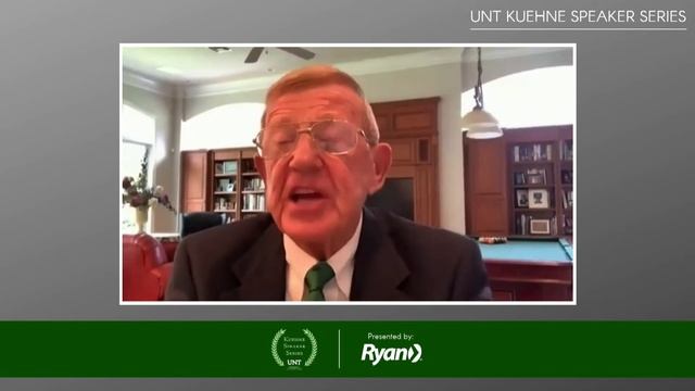 2020 UNT Kuehne Speaker Series Featuring Lou Holtz смотреть онлайн