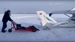 Самодельный буксировщик самолёта «Маде Ин Гараж"