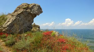 Камни Крымских генералов. Пляжи Мыса Богатубе.