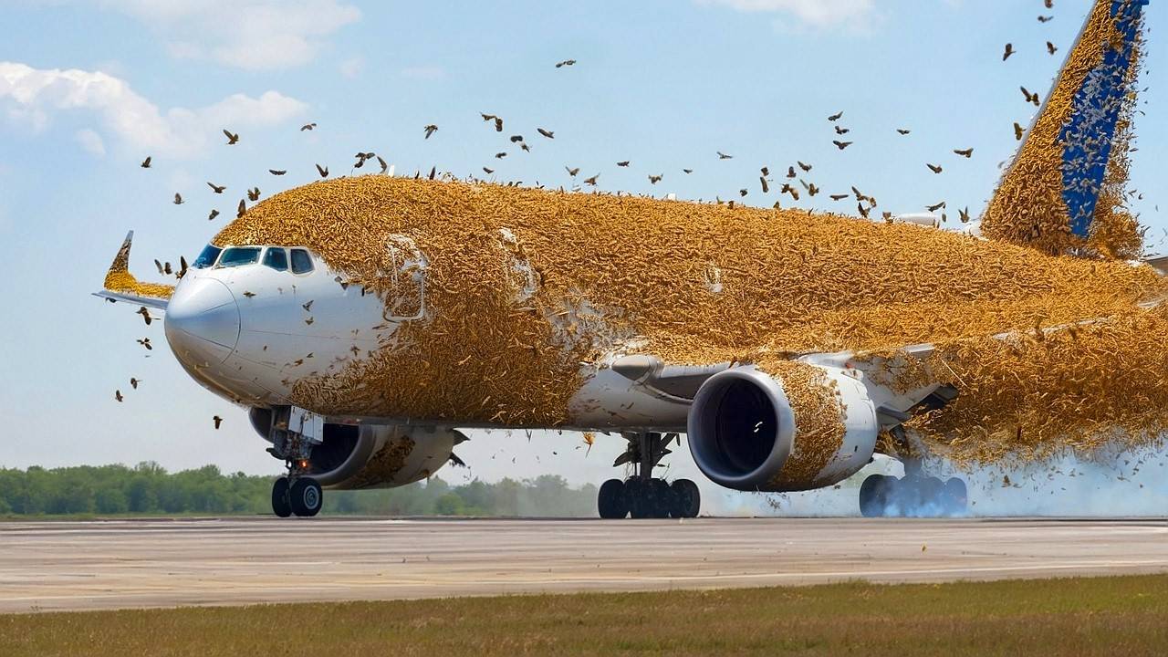 65 НЕВЕРОЯТНЫХ МОМЕНТОВ В АВИАЦИИ, СНЯТЫХ НА КАМЕРУ смотреть онлайн