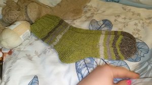 Вязаные Носки носочки.