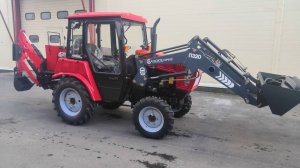 Экскаватор погрузчик на базе мтз 320 4