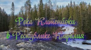 Река Китенйоки в Республике Карелия