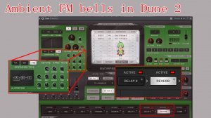 Эмбиент FM bells в Dune 2 синтез