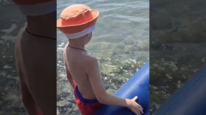 Отдых на море с внуком. Первая серия.